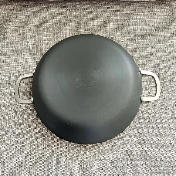 Calphalon Classic Hard-Anodized Nonstick 12” All Purpose Pan w/ Cover LIKE NEW - Picture 12 of 15